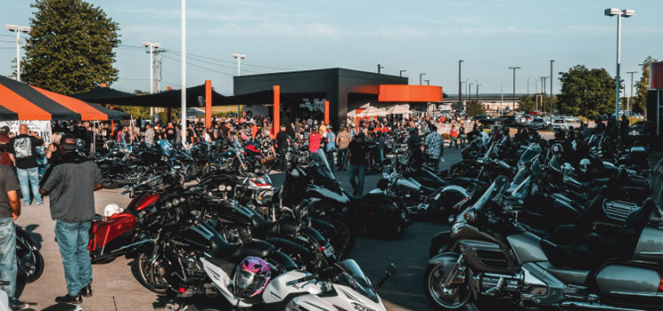 Bike Night in Kansas City, MO